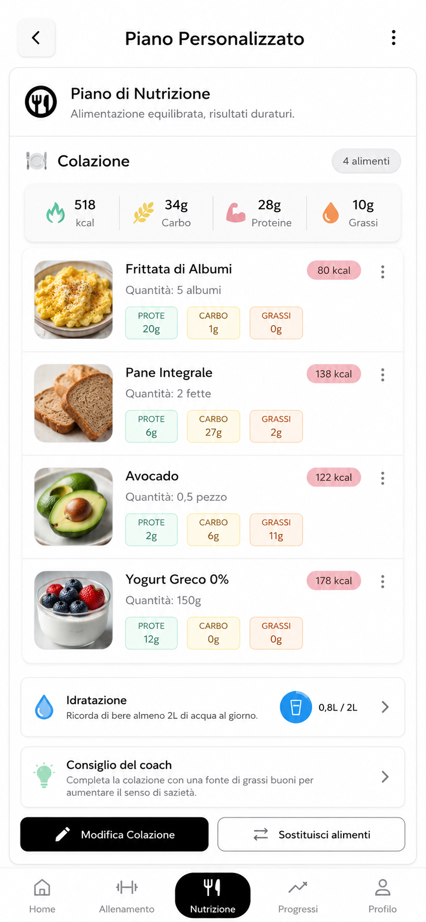 FitWatch - L'app fitness con AI Coach personalizzato